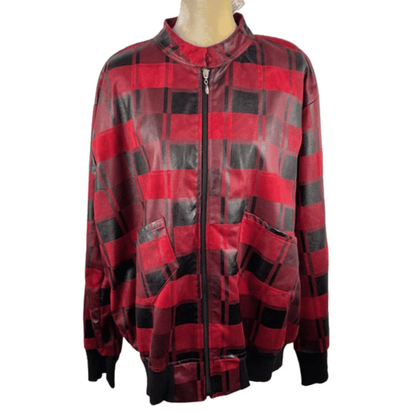 Gold Flava women's black/red jacket size 26 - Picture 1 of 3